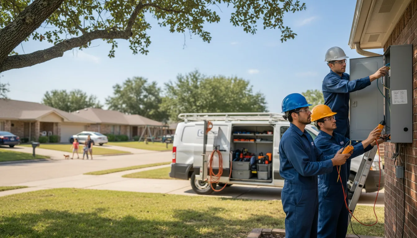 Certified electrician providing emergency electrical services in Atlanta, LA